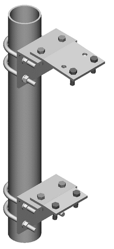 Original Image: CommScope – Adjustable Tapered Pipe Mount, 2-3/8″ OD x 48″