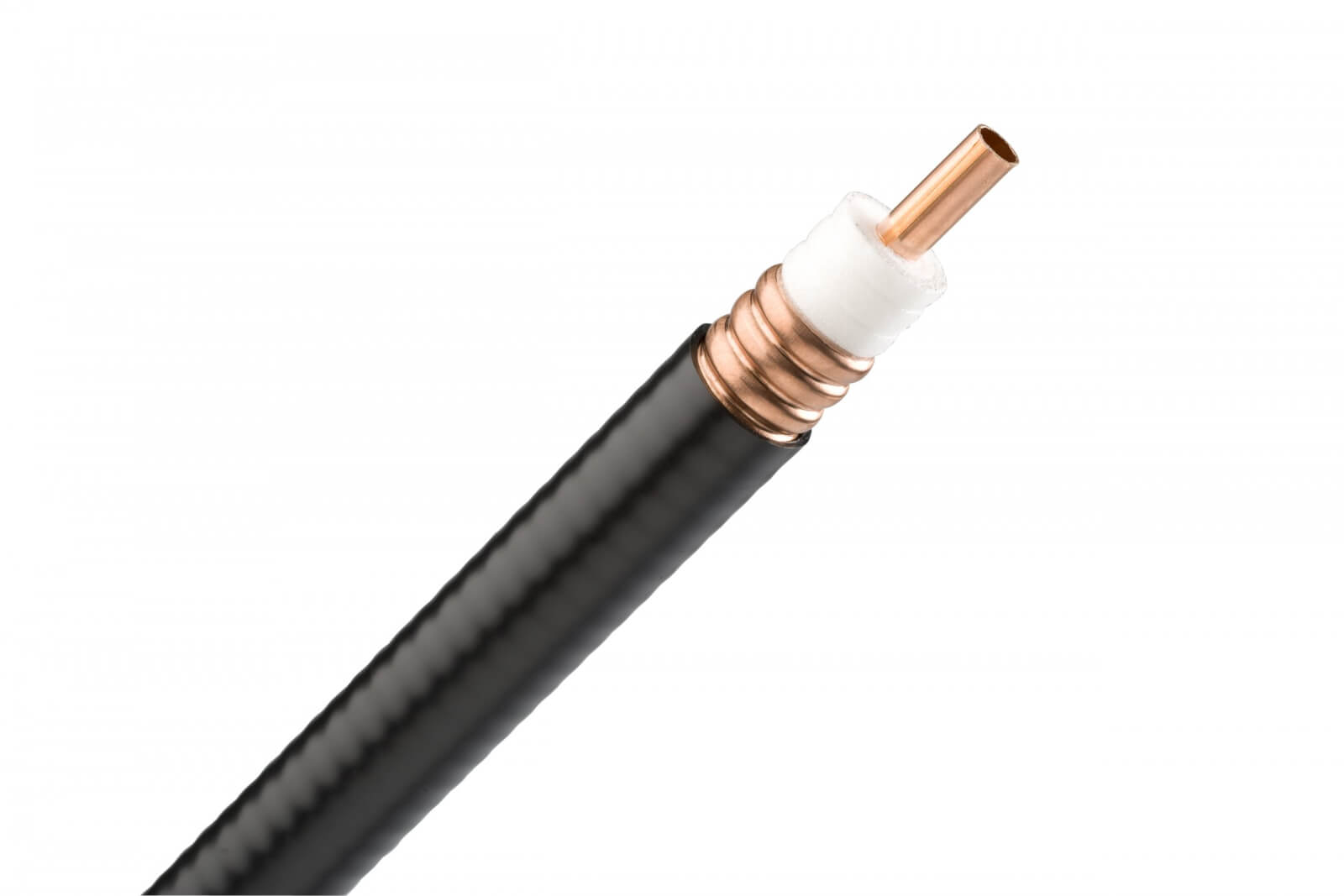 Original Image: CommScope – AVA5RK-50, HELIAX® Andrew Virtual Air™ Coaxial Cable, corrugated copper, 7/8 in, black non-halogenated, fire retardant polyolefin jacket B2ca- s1a, d2,a1 (CPR testing is conducted annually please reference the website for latest classification)