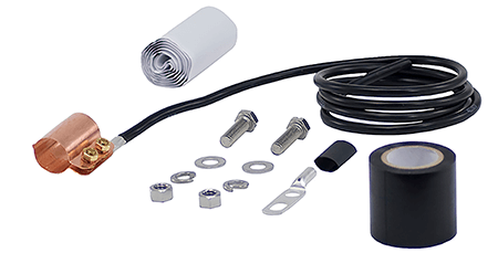 Original Image: 65-ACGST214T – Standard Ground Kit for 2-1/4” Cable (Tinned) – AC-LINE