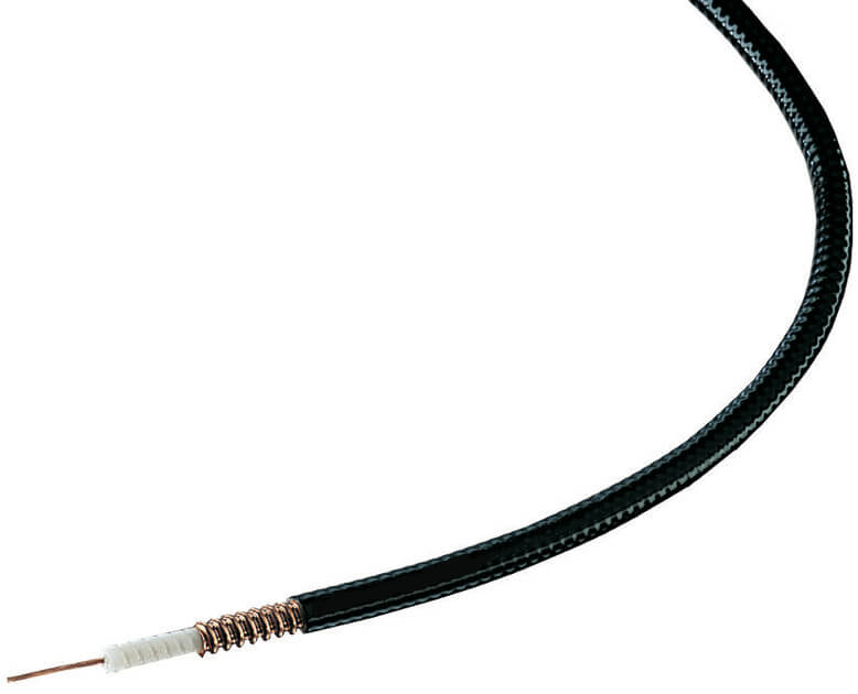 Original Image: CommScope – TS041-50, HELIAX® Foam Coaxial Cable, corrugated copper, 4.1 mm, black PE jacket