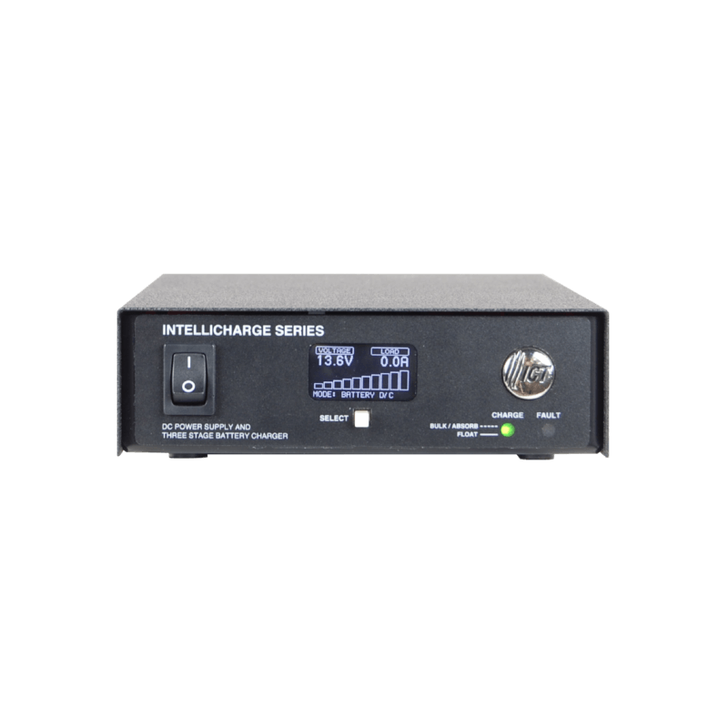 Original Image: ICT – IntelliCharge Series, DC Power Supply with 3-Stage Battery Charger and Integrated LVD 12, 24 and 48 Volt DC Models