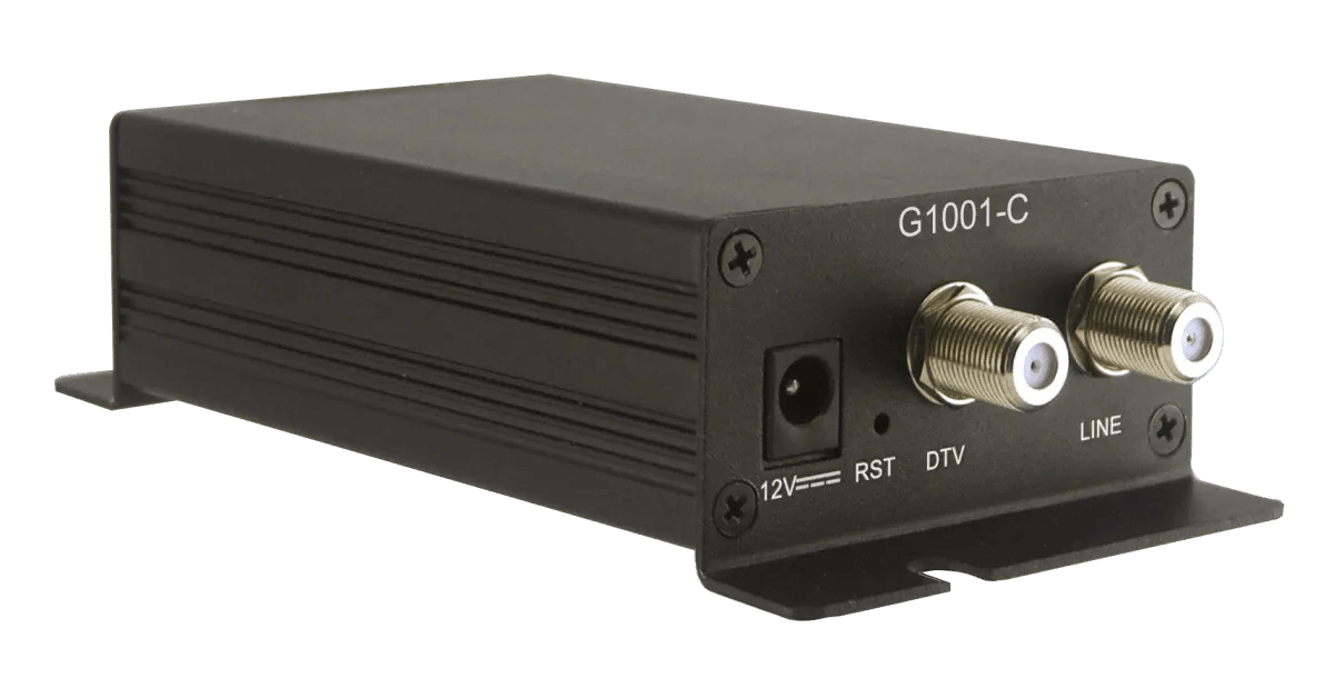 Original Image: Positron – G.hn (COAX) to Gigabit Ethernet Bridge. AC Wall Adapter included.