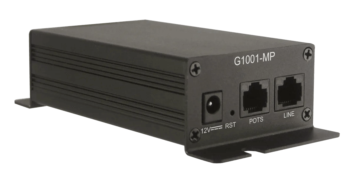 Original Image: Positron – G.hn (MIMO) to Gigabit Ethernet Bridge with POTS Splitter. AC Wall Adapter included