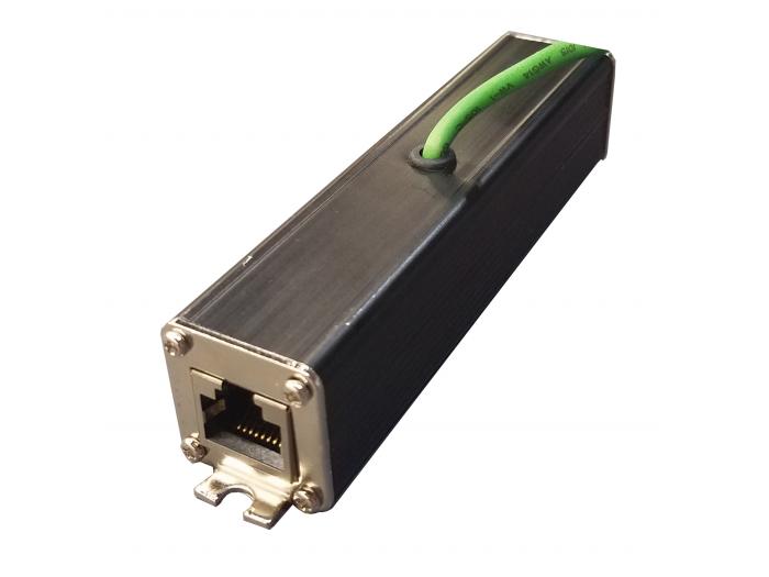 Original Image: Ventev – Single Port, 10KA, 10 GB Ethernet Surge Suppressor for 802.3at, 802.3af, and 802.3bt Networks