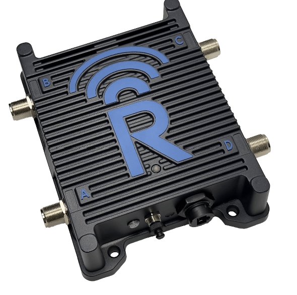 Original Image: Rajant – BreadCrumb® ME5-2450CS System: two transceiver MIMO (2.4 GHz and 4.9/5 GHz) kinetic mesh node (23-100248-001)