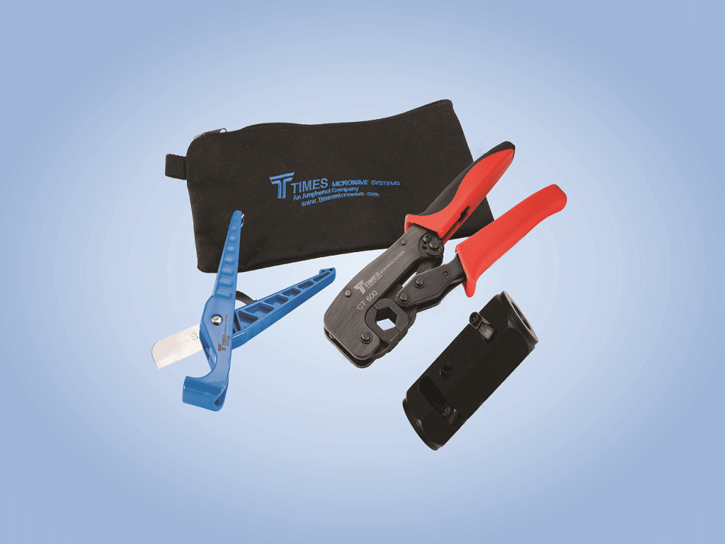 Original Image: Times Microwave – Install tool kit for LMR-600-75 crimp connectors (ST-600-75, CT-600, CCT-02, FKP-01)